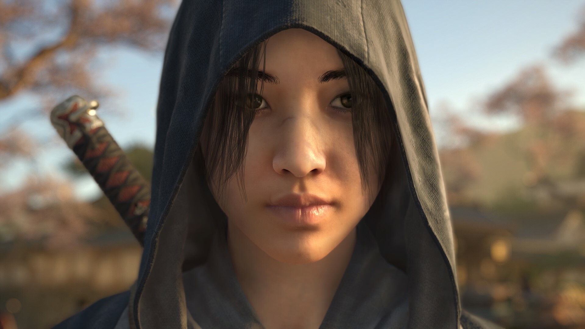 Naoe Close up. Assassin's Creed Shadows will be available on PC, Xbox Series X, Xbox Series S, and Playstation 5.